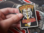 naszywka gumowa Kami Kaze thrash heavy metal rock PRL 