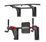 Zestaw 2w1 drążek do podciągania i poręcze ścienne