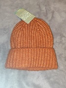 Tchibo Damska dzianinowa czapka, pomarańczowa