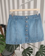 Jeansowa spódniczka mini 40 L H&M