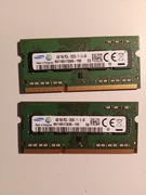 RAM Samsung DDR3 pc3L 12800s 11 13 B4 4gb x 2