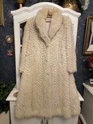 Płaszcz futro z norek XL/XXL