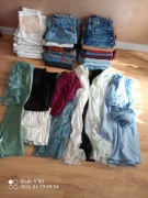 Duży zestaw   - spodnie + sukienki  - 450 