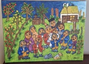 Obraz ludowy Andrzej Wojtczak 