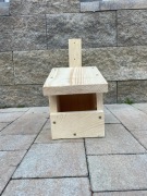 Budka lęgowa typu P dla kopciuszka i muchołówki szarej