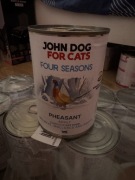 Karma mokra dla kota John Dog Bażant