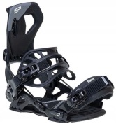 Wiązania snowboardowe SP Core FASTEC – czarne | Unisex | rozm. S
