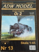 Model kartonowy Polski parowóz Oi 2
