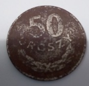 50 GROSZY 1949 MN - SKRĘTKA 