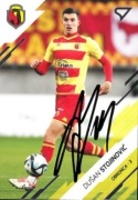 Stojinovic Dusan autograf karta sportzoo 23/24 Jagiellonia #373