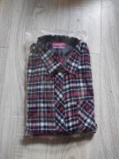 Koszula męska w kratkę 42/43