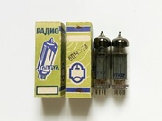 Para lamp elektronowych 6P14P-EW NOS idealnie dobrana rosyjskie