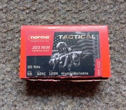 NORMA łuski + pudełko. 30 łusek 5,56x45 (.223 REM) - AR15, Beryl, 5,56