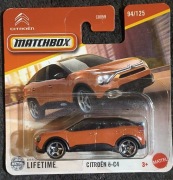 Matchbox Citroen E-C4 Nowy autko Mattel