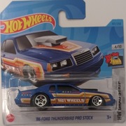 HOT WHEELS '86 FORD THUNDERBIRD PRO STOCK