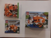 LEGO Minecraft  21178 Siedlisko lisów