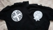 czarne koszulki z białym nadrukiem Armia Acid Drinkers 2 Tm 2,3 t shirt