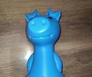 Skarbonka świnka niebieska Ikea 