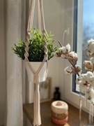 wiszący kwietnik nr 2 makrama