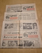 Gazeta Robotnicza  x 3 czerwiec 1989 r.