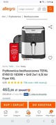 Frytkownica beztłuszczowa Tefal Easy fty&grill XXL 6,5l EY801D