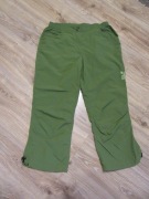 JACK WOLFSKIN damskie spodenki rybaczki limonkowa zieleń_ 40