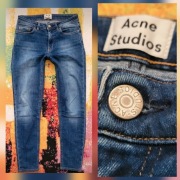 Acne Studios w26 XS/S jeansy skiny
