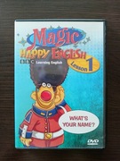 Magic Happy English: Lession 1 - Płyta DVD STAN BARDZO DOBRY
