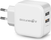 Ładowarka Blitzwolf USB, kolor biały (BW-S6 EU)