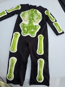 Kostium przebranie kosciotrupa na Halloween  98-104