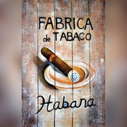 07 HABANA Obraz na płótnie RĘCZNIE MALOWANY