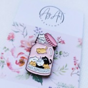 Magnes do igieł, haftu, needle minder, rękodzieło, haft krzyżykowy i płaski