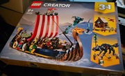 LEGO Creator Statek wikingów i wąż z Midgard 31132