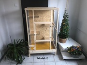 Klatka drewniana dla gryzonia szynszyli wiewiórki koszatniczki