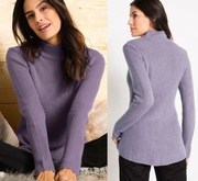 14796 SWETER DAMSKI PÓŁGOLF 36/38