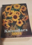 Kartki ze starego kalendarza z 2004 roku