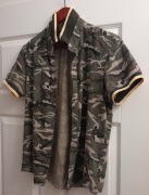 Zara Polo koszulka męska moro M 40