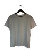 Koszulka Tommy Hilfiger dziecięca biała z logiem 176