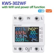 Wielofunkcyjny licznik energii WiFi Tuya KWS-302WF