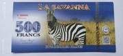 500 franków francs La Savanna Sawanna 2015 Seria S 00000 Specimen