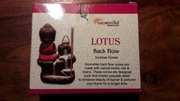 Kadzidełka stożkowe Aromatika BackFlow Lotus 10szt