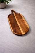 Drewniana elegancka taca/deska na przystawki oraz sushi  29cm x 12cm