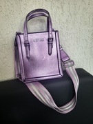 Torebka metaliczna fiolet