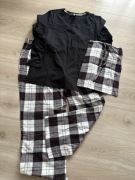 Piżama Flanela w woreczku +Size nowa 48/50