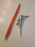 Przedłużacz do wkrętarki kątowy oraz elastyczny