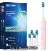 NOWA Różowa szczoteczka elektryczna Deep Clean