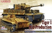2X DRAGON 6866 TIGER I MID PRODUCTION + BORGWARD IV