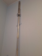 Sztanga zawodnicza HES z zaciskami