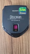 Vintage Sony D-171 Przenośny odtwarzacz płyt