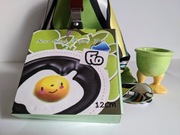 Zabawna patelnia do jajecznicy + kieliszek do jaj